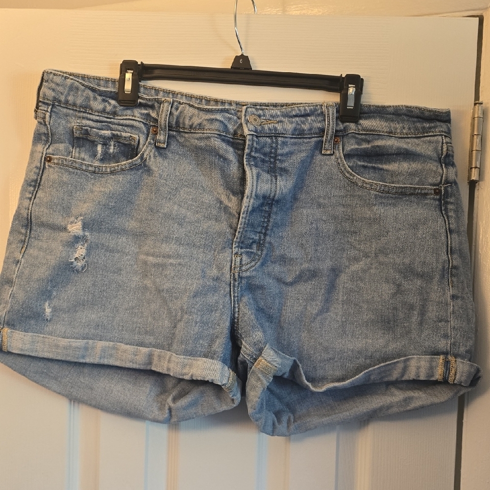 Old Navy Light Blue Jean Shorts